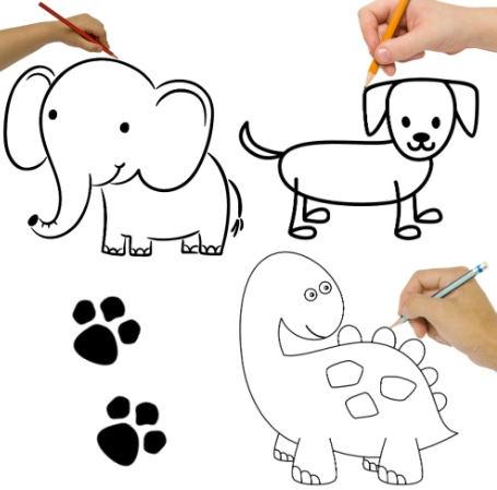 how to draw pictures for kids