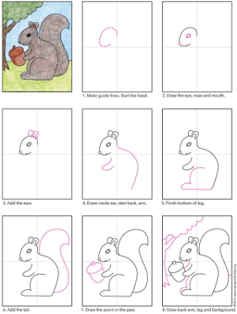 art tutorials for kids