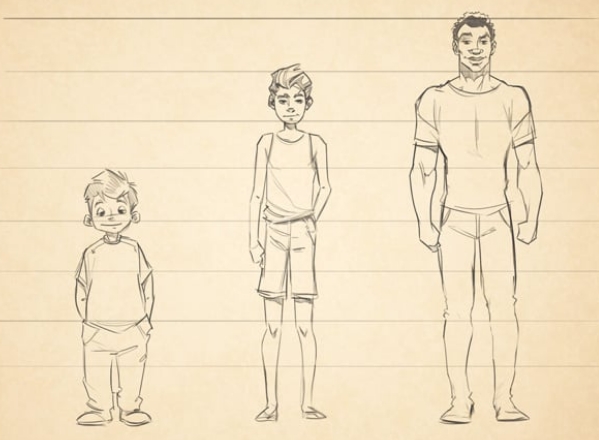 how to draw children