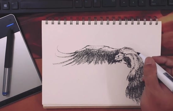 drawing art video