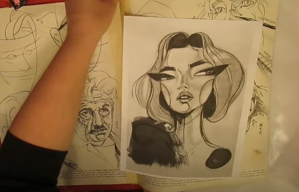 face drawing artists