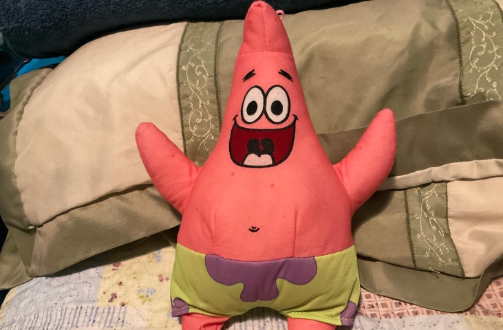 patrick star plush doll