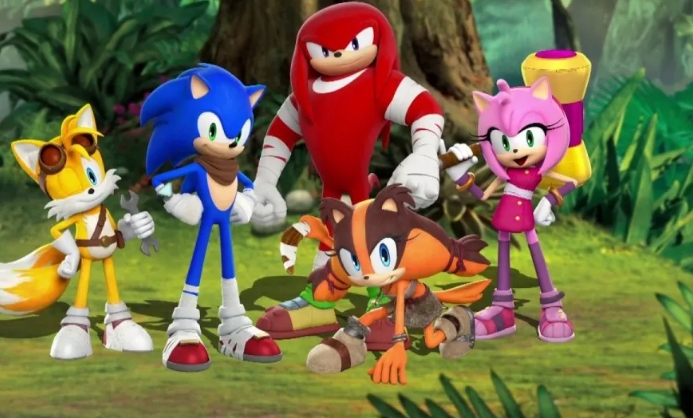 sonic animated characters