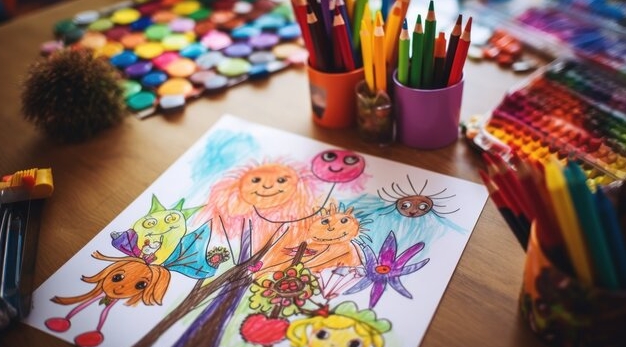 cute pictures for kids to draw