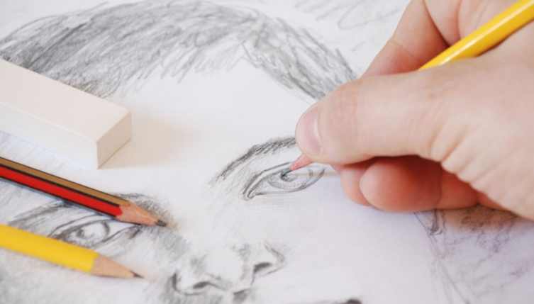 how to draw a face for children